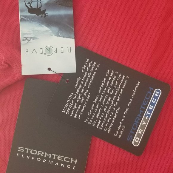 NEW! Men's Stormtech Performance Red XL T-Shirt - Picture 2 of 5